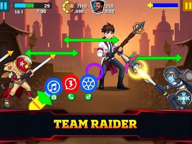 Heroic Raiders Chennai Game Screenshot